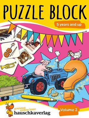 cover image of Puzzle block 5 years and up, Volume 2